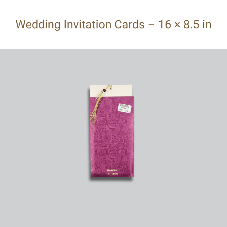 Picture of Kankotri Card – 16×8.5 in