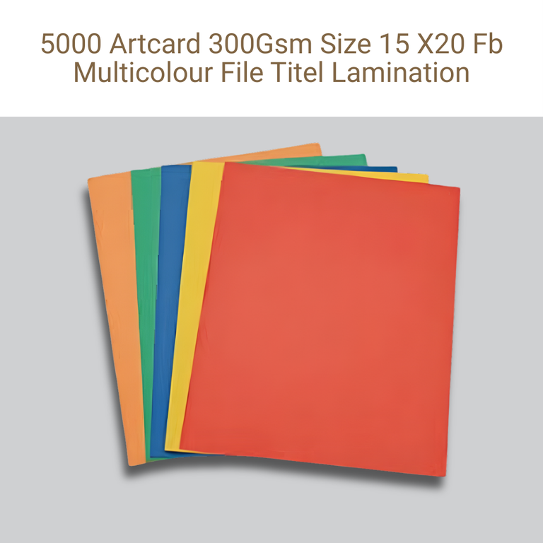 Picture of Art Card File – 300 GSM – 15×20 in – Front & Back Multicolor – Lamination – Qty 5000