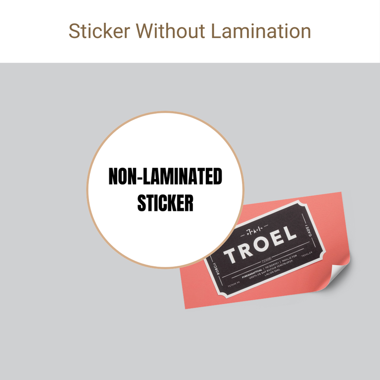 Picture of Sticker – No Lamination