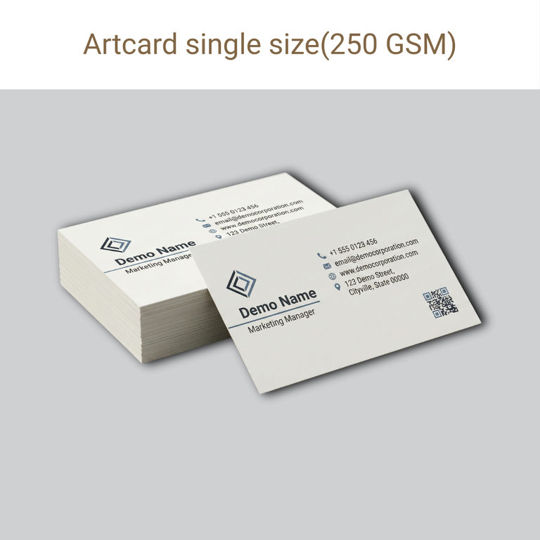 Picture of Art Card – 250 GSM – Single Side – Lamination
